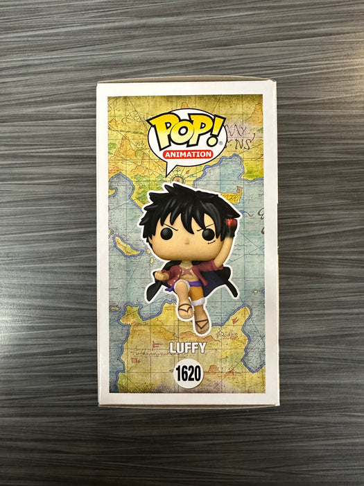 Funko POP! Animation: One Piece - Luffy (BoxLunch)(Signed/Colleen Clinkenbeard/JSA) #1620