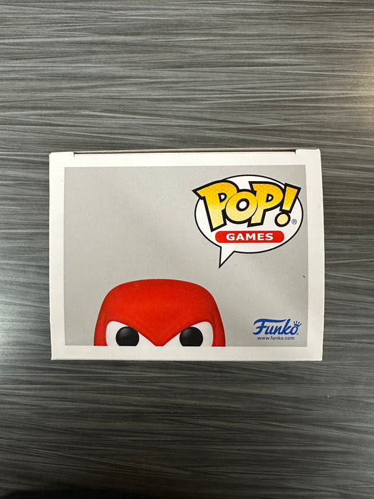 Funko POP! Games: Sonic The Hedgehog - Knuckles (Flocked)(2022 TargetCon)(Signed/Dan Green/JSA) #854