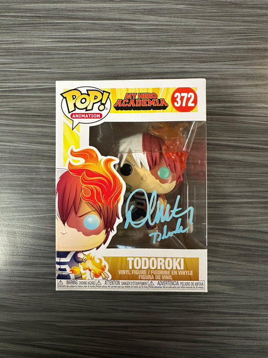 Funko POP! Animation: My Hero Academia - Todoroki (Signed/David Matranga/JSA)[A] #372