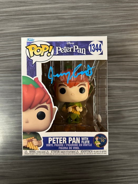 Funko POP! Disney: Peter Pan w/ Flute (Signed/Jeremy Sumpter/JSA) #1344