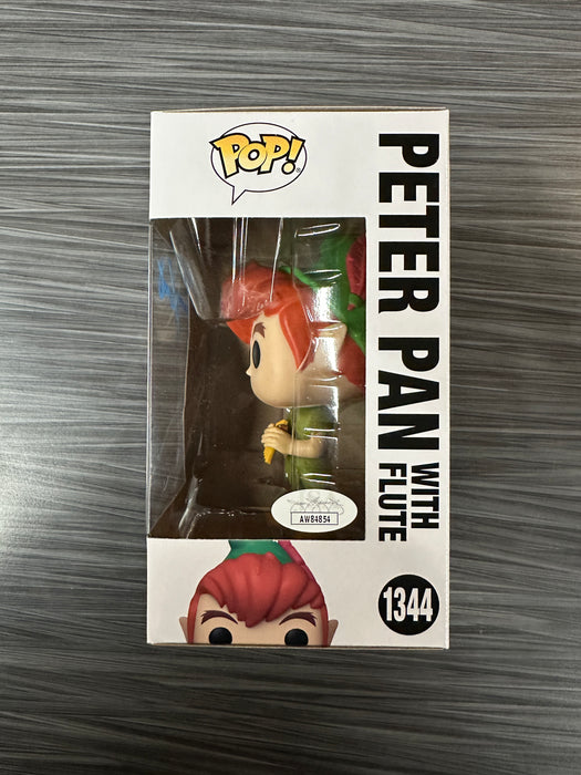 Funko POP! Disney: Peter Pan w/ Flute (Signed/Jeremy Sumpter/JSA) #1344