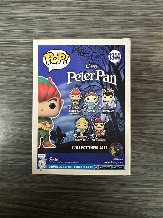 Funko POP! Disney: Peter Pan w/ Flute (Signed/Jeremy Sumpter/JSA) #1344