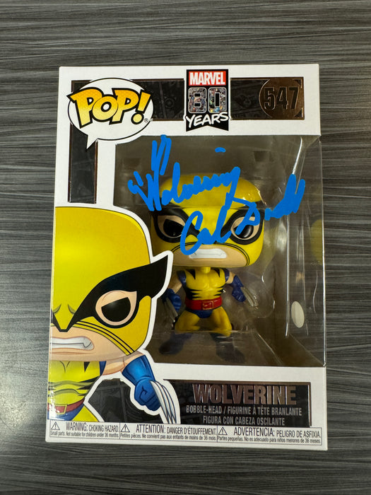 Funko POP! Marvel 80 Years - Wolverine (Signed/Cal Dodd/JSA) #547