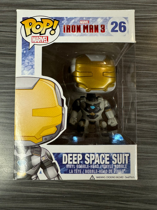 Funko POP! Marvel: Iron Man 3 - Deep Space Suit (Damaged Box) #26