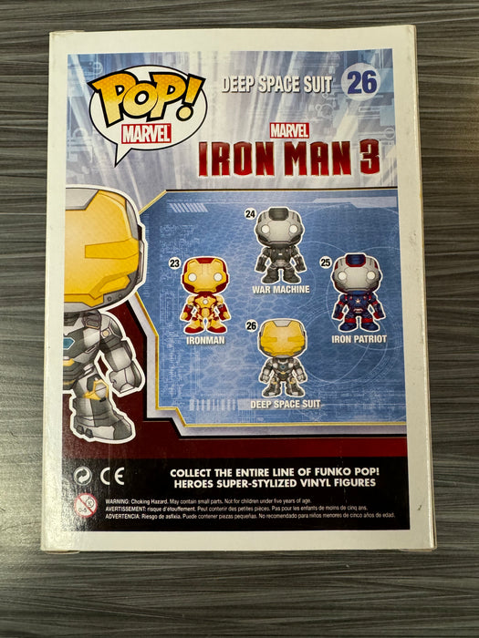 Funko POP! Marvel: Iron Man 3 - Deep Space Suit (Damaged Box) #26