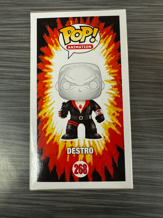 Funko POP! Animation: G.I. Joe - Destro (2017 Fall Convention)(Damaged Box)[B] #268