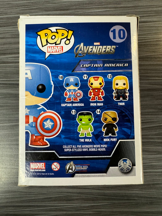 Funko POP! : Avengers - Captain America (Damaged Box)[A] #10