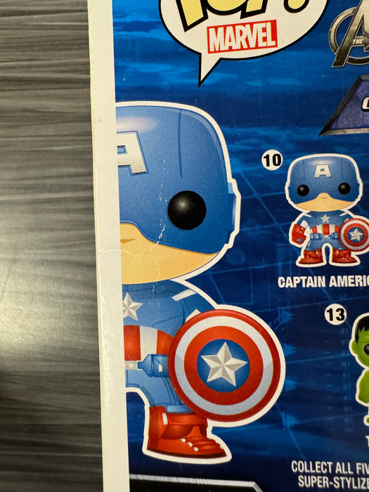 Funko POP! : Avengers - Captain America (Damaged Box)[A] #10