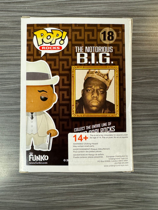 Funko POP! Rocks: The Notorious B.I.G. - Notorious B.I.G (Damaged Box)[D] #18