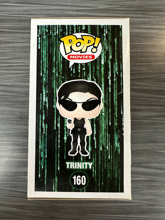 Funko POP! Movies: Matrix - Trinity (Damaged Box) #160 — The Pop Plug