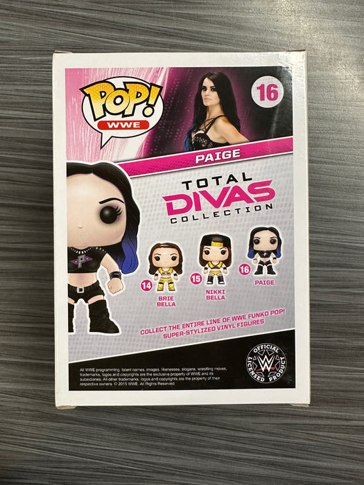 Funko POP! WWE: Total Divas - Paige (Damaged Box)[A] #16