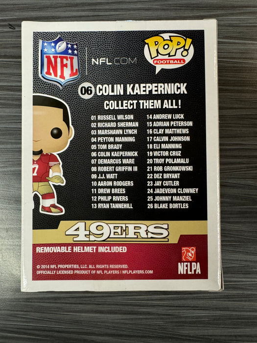 Funko POP! Football: 49ers - Colin Kaepernick (Damaged Box)[A] #06