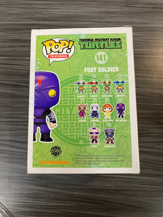 Funko POP! Televison: Teenage Mutant Ninja Turtles - Foot Soldier (Damaged Box) #141