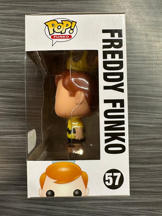 Funko POP! Freddy Funko As Charlie Brown (Signed/Brian Mariotti)(2016 SDCC)(500 PCS) #57