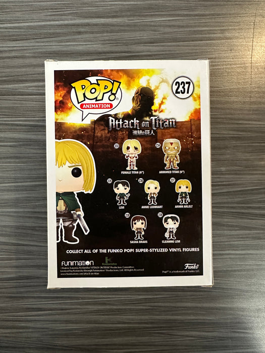 Funko POP! Animation: Attack On Titan - Armin Arlelt (FYE)(Damaged Box) #237