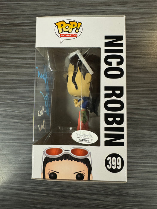 Funko POP! Animation: One Piece - Nico Robin (Signed/Stephanie Young/JSA)[D] #399