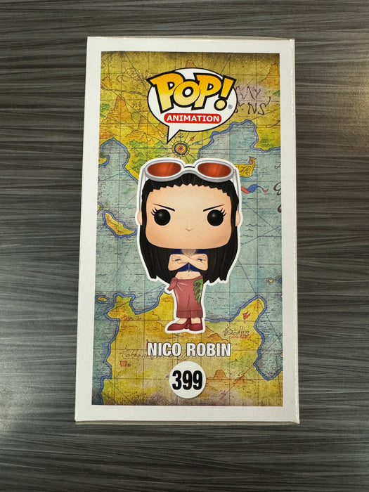 Funko POP! Animation: One Piece - Nico Robin (Signed/Stephanie Young/JSA)[E] #399