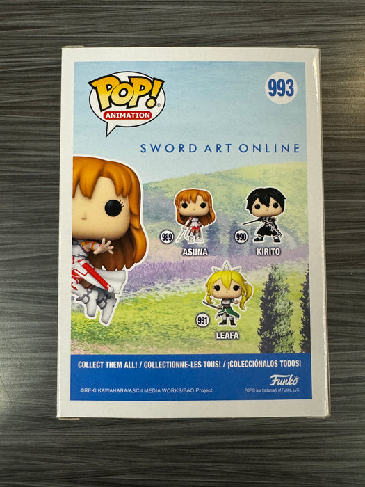 Funko POP! Animation: Sword Art Online - Asuna (Box Lunch)(Signed/Cherami Leigh/JSA) #993