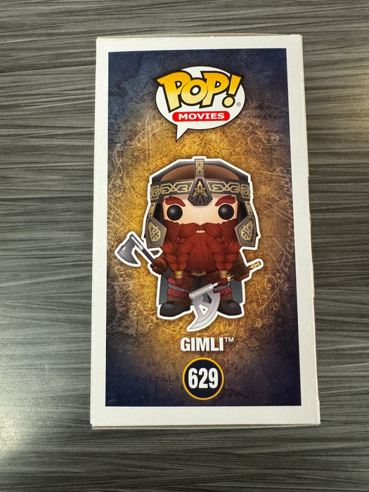 Funko POP! Movies: The Lord Of The Rings - Gimli (Signed/John Rhys-Davies/JSA)[B] #629