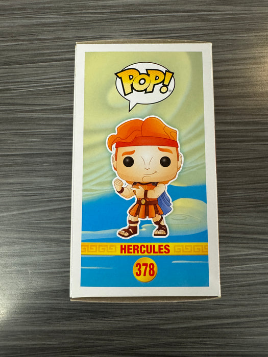 Funko POP! Disney: Hercules (GiTD)(CHASE)(Signed/Tate Donovan/JSA) #378