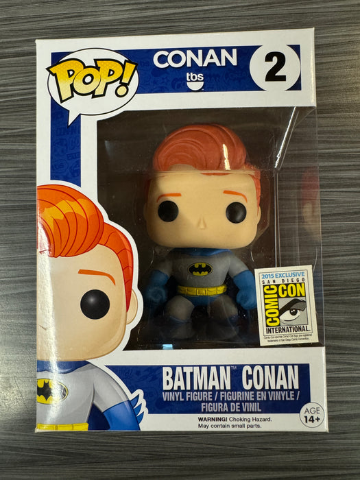 Funko POP! Conan TBS: Batman Conan (2015 SDCC)(Damaged Box) #02