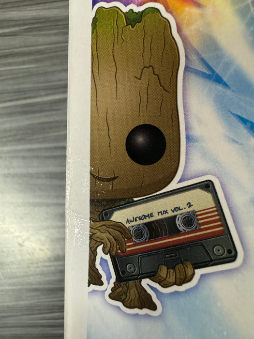 Funko POP! Guardians of The Galaxy 2 - Groot [Mix Tape] (Collector Corps)(Damaged Box) #260