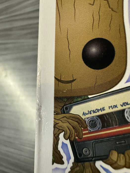 Funko POP! Guardians of The Galaxy 2 - Groot [Mix Tape] (Collector Corps)(Damaged Box) #260