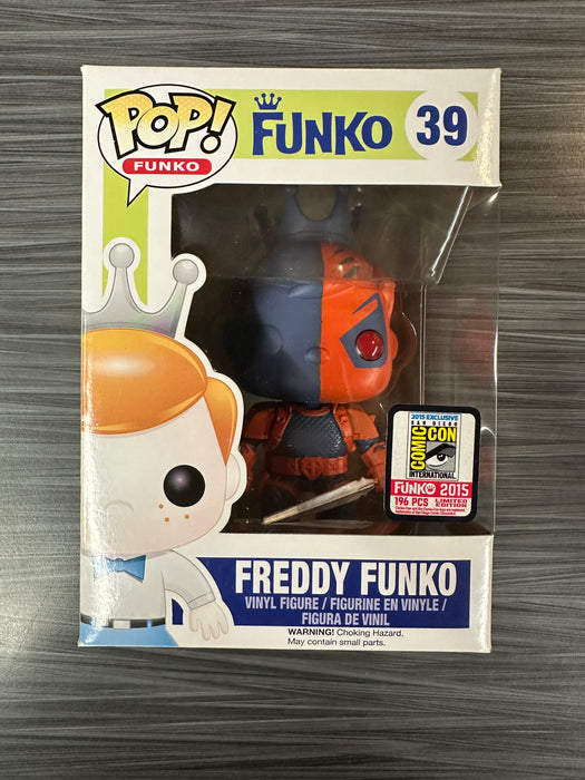 Funko POP! Freddy Funko [Deathstroke](2015 SDCC)(196 Pcs)(Damaged Box) #39