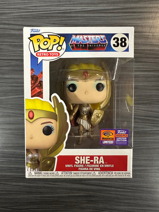 Funko POP! Retro Toys: Masters of The Universe - She-Ra (2022 Wondercon)(3000 PCS)(Damaged Box) #38