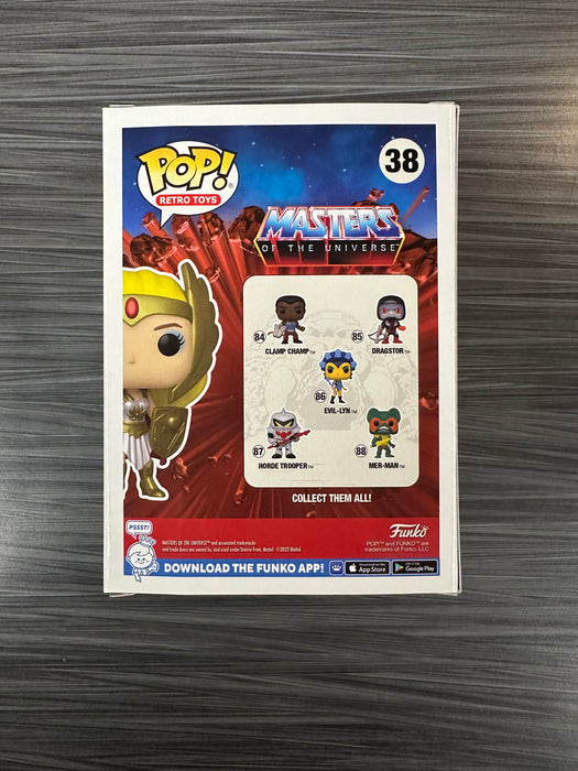 Funko POP! Retro Toys: Masters of The Universe - She-Ra (2022 Wondercon)(3000 PCS)(Damaged Box) #38