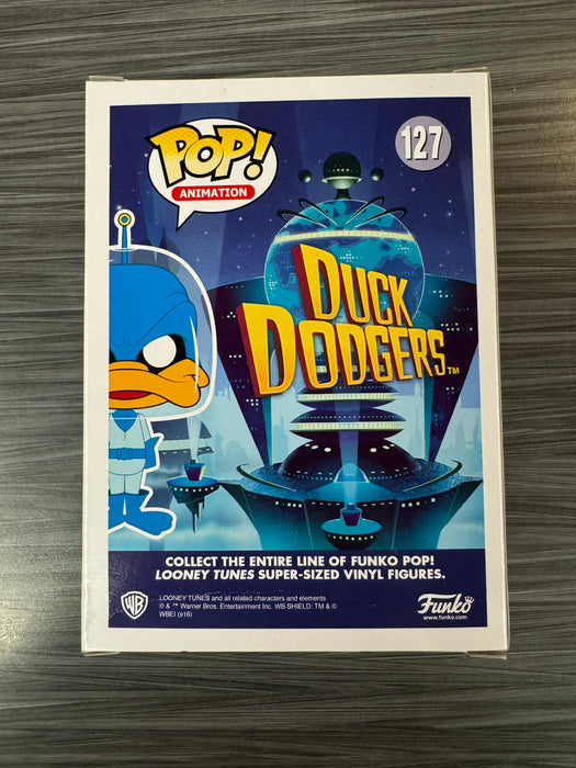 Funko POP! Animation: Duck Dodgers [Blue Gamma] (GiTD) (2016 SDCC)(750 PCS)(Damaged Box) #127