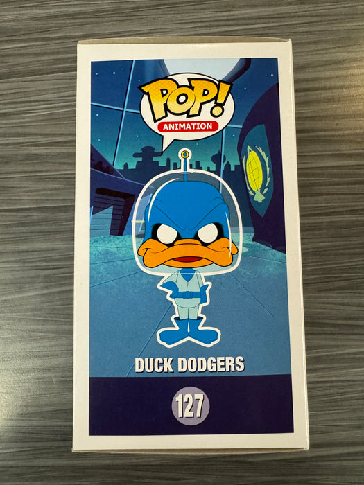 Funko POP! Animation: Duck Dodgers [Blue Gamma] (GiTD) (2016 SDCC)(750 PCS)(Damaged Box) #127