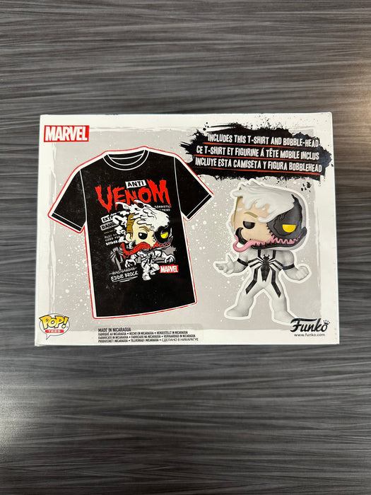 Funko POP! & Tee: Venom - Anti-Venom (GiTD)(BoxLunch)(Damaged Box)