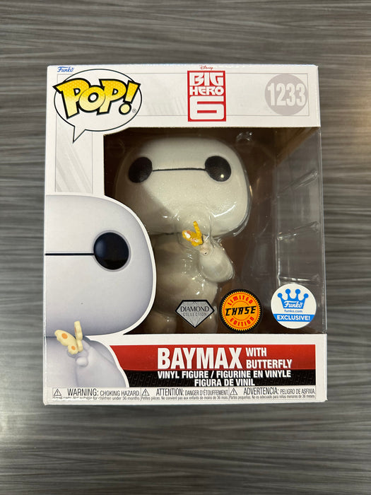 Funko POP! Big Hero 6: Baymax[With Butterfly](Funko)(Diamond)(CHASE)(Damaged Box) [A] #1233