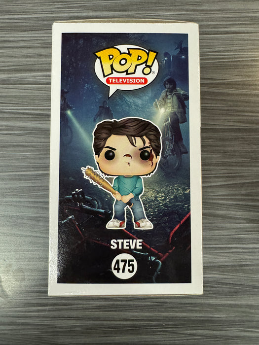 Funko POP! Television: Stranger Things - Steve [with Bloody Baseball Bat](2017 Summer Convention)(Damaged Box)  #475