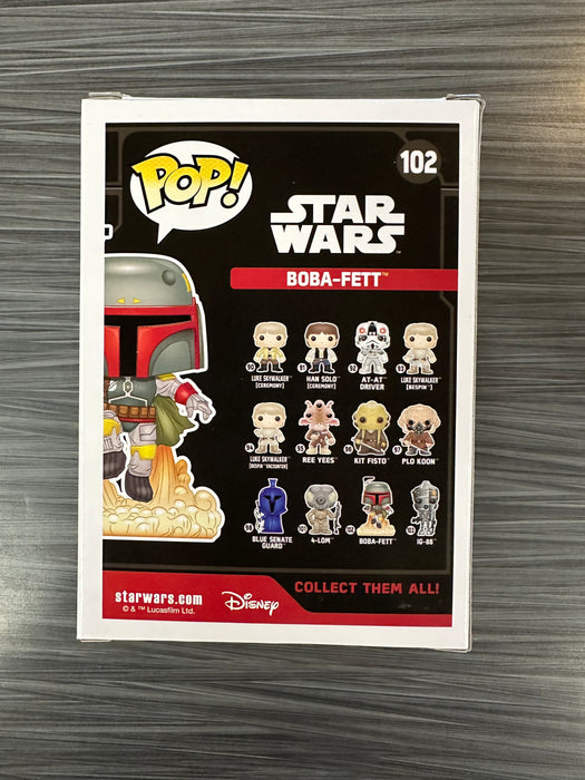 Funko POP! Star Wars: Boba Fett (Smuggler's Bounty Exclusive)(Damaged Box)[B] #102