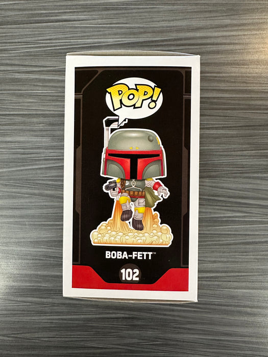 Funko POP! Star Wars: Boba Fett (Smuggler's Bounty Exclusive)(Damaged Box)[B] #102