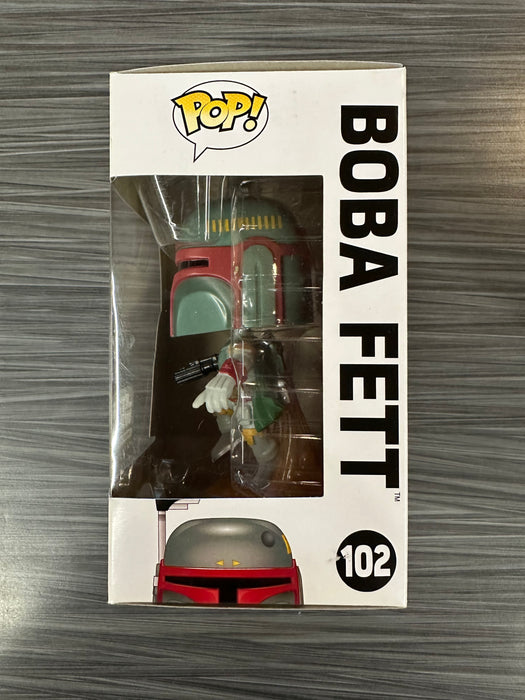 Funko POP! Star Wars: Boba Fett (Smuggler's Bounty Exclusive)(Damaged Box)[C] #102