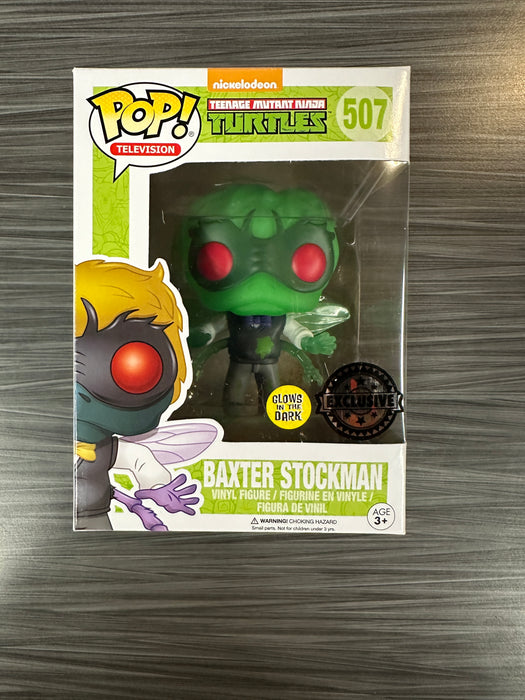 Funko POP! Television: Teenage Mutant Ninja Turtles - Baxter Stockman (Exclusive)(GiTD) #507