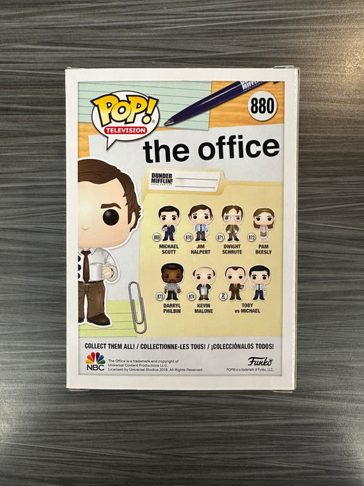 Funko POP! Television: The Office - Jim Halpert (POP Cultcha)(Damaged Box) #880