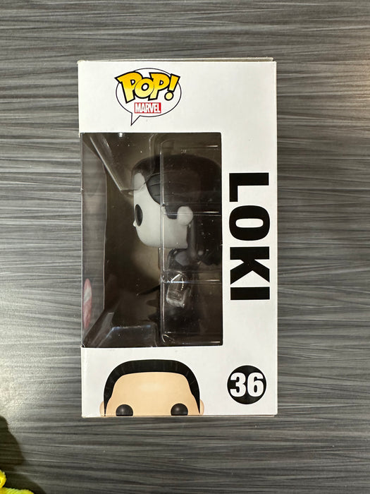 Funko POP! Marvel: Thor The Dark World - Loki (Fugitive Toys)(Damaged Box)[A] #36