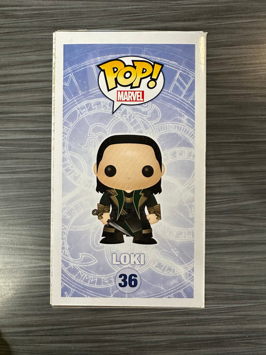 Funko POP! Marvel: Thor The Dark World - Loki (Fugitive Toys)(Damaged Box)[A] #36