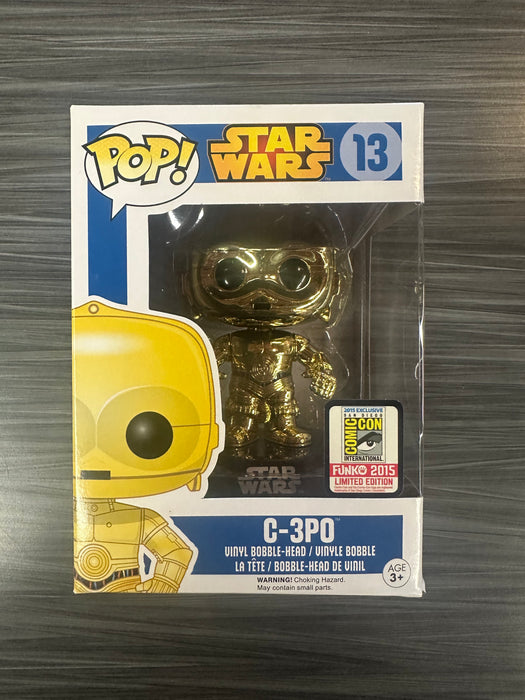 Funko POP! Star Wars: C-3PO (2015 SDCC)(Damaged Box) #13