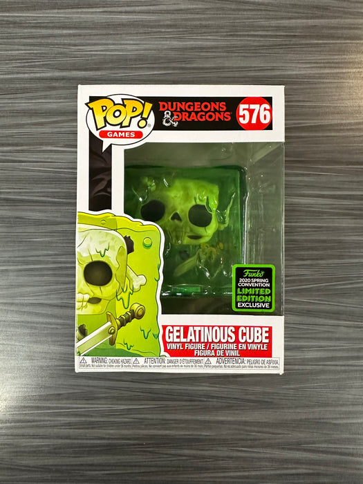 Funko POP! Games: Dungeons & Dragons - Gelatinous Cube (2020 Spring Convention)(Damaged Box)[B] #576