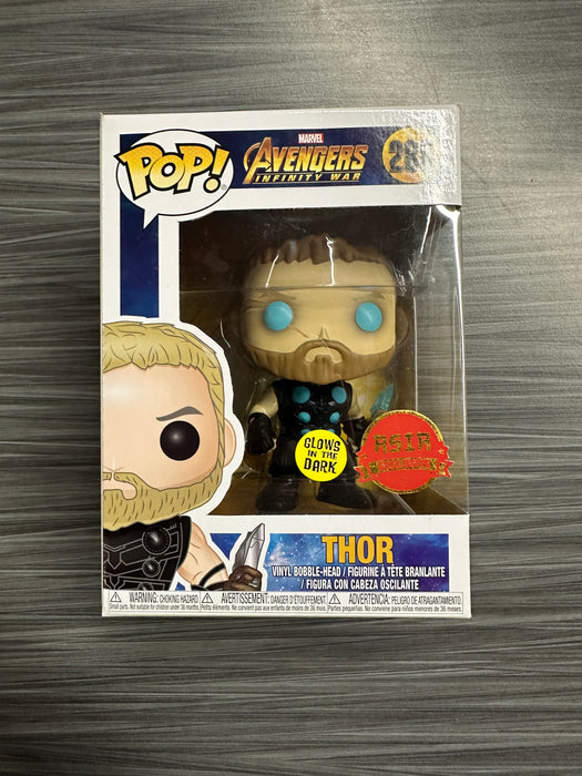 Funko POP! Marvel: Avengers Infinity War - Thor (GiTD)(Asia Exclusive)(Damaged Box)[B] #286