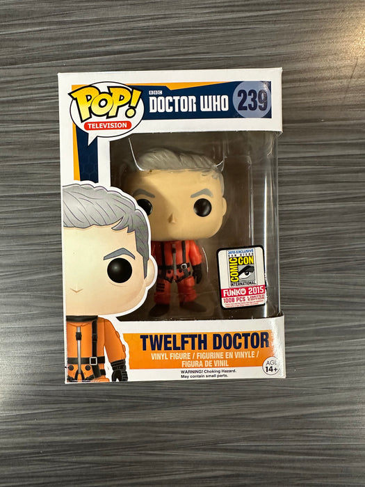 Funko POP! Television: Doctor Who - Twelfth Doctore (2015 SDCC)(1008 PCS)(Damaged Box) #239