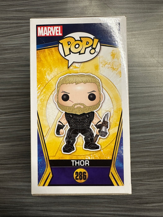 Funko POP! Marvel: Avengers Infinity War - Thor (GiTD)(Asia Exclusive)(Damaged Box)[B] #286