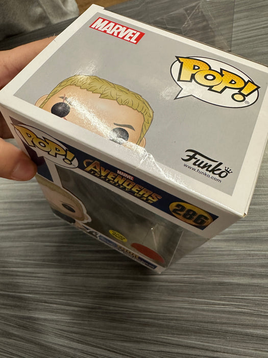 Funko POP! Marvel: Avengers Infinity War - Thor (GiTD)(Asia Exclusive)(Damaged Box)[B] #286