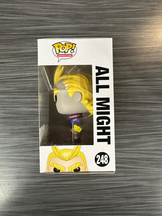 Funko POP! Animation: My Hero Academia - All Might (GiTD)(2017 Funimation)(Damaged Box) [2019 Release][B] #248