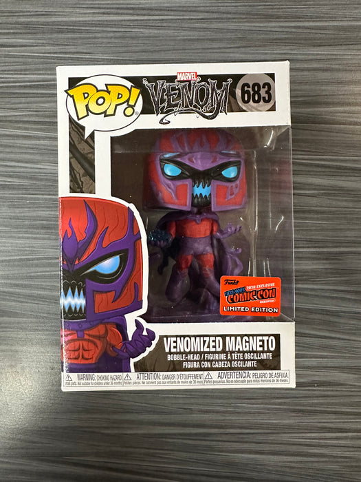 Funko POP! Marvel Venom: Venomized Magneto (2020 NYCC)(Damaged Box) #683